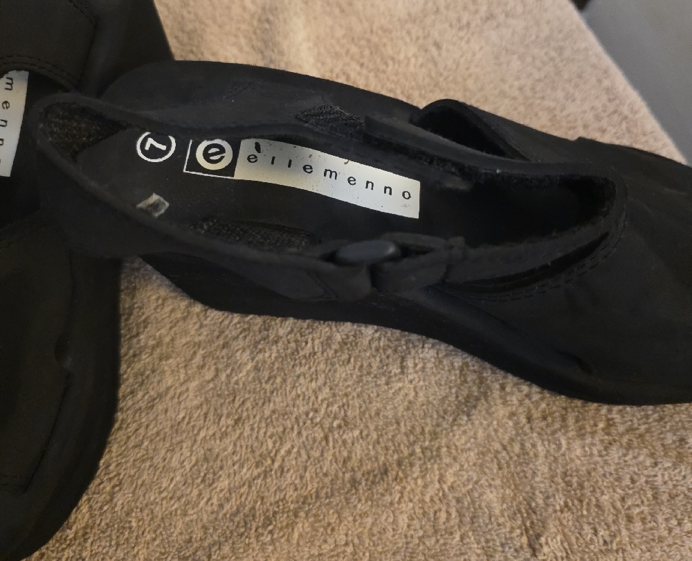 ellemenno Black Espadrille Sandals - Picture 2 of 5